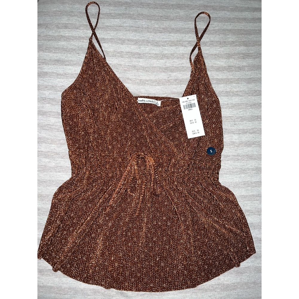 Abercrombie and Fitch Brown Cami. Size S.